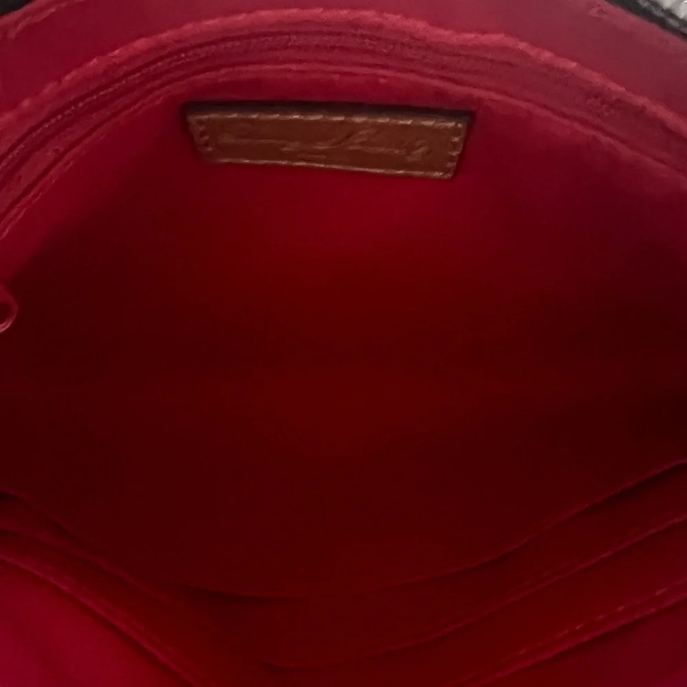 Dooney & Bourke Gingham Tech Top Zip Pouch - Picture 6 of 6